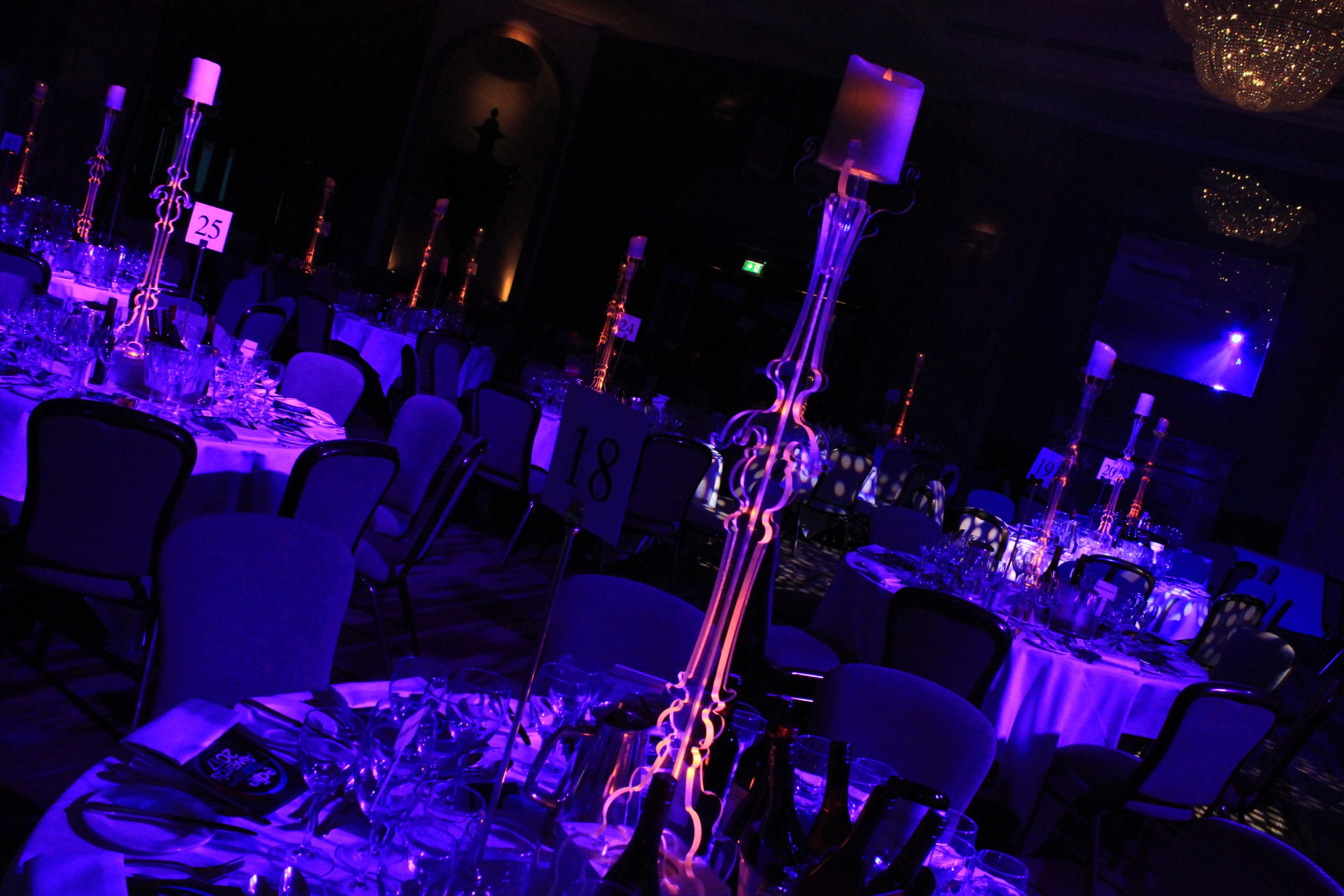 Candlestick Tall Centerpieces Table Art