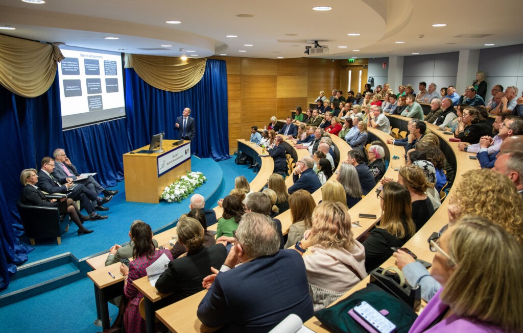 Event Draping Navy & Gold DKIT Dundalk Co Louth
